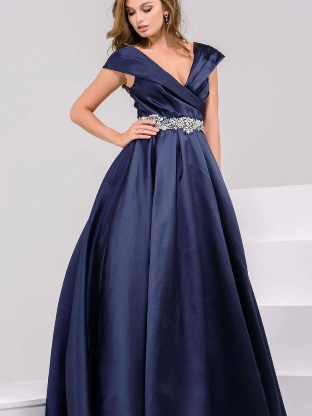 Jovani Ball Gown - Navy